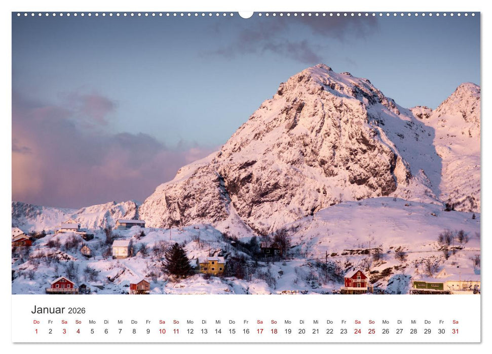 Lofoten - Mehr als nur Polarlichter. (CALVENDO Premium Wandkalender 2026)