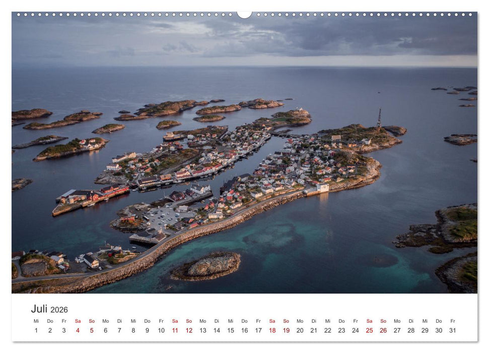 Lofoten - Mehr als nur Polarlichter. (CALVENDO Premium Wandkalender 2026)