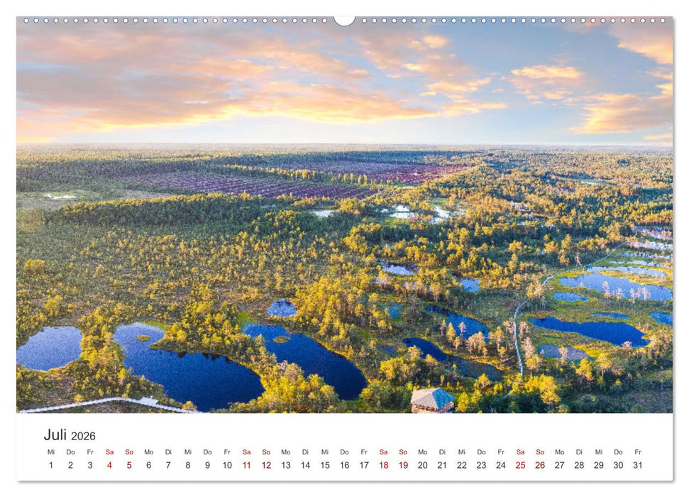 Estland - Ein unbekanntes Paradies. (CALVENDO Premium Wandkalender 2026)