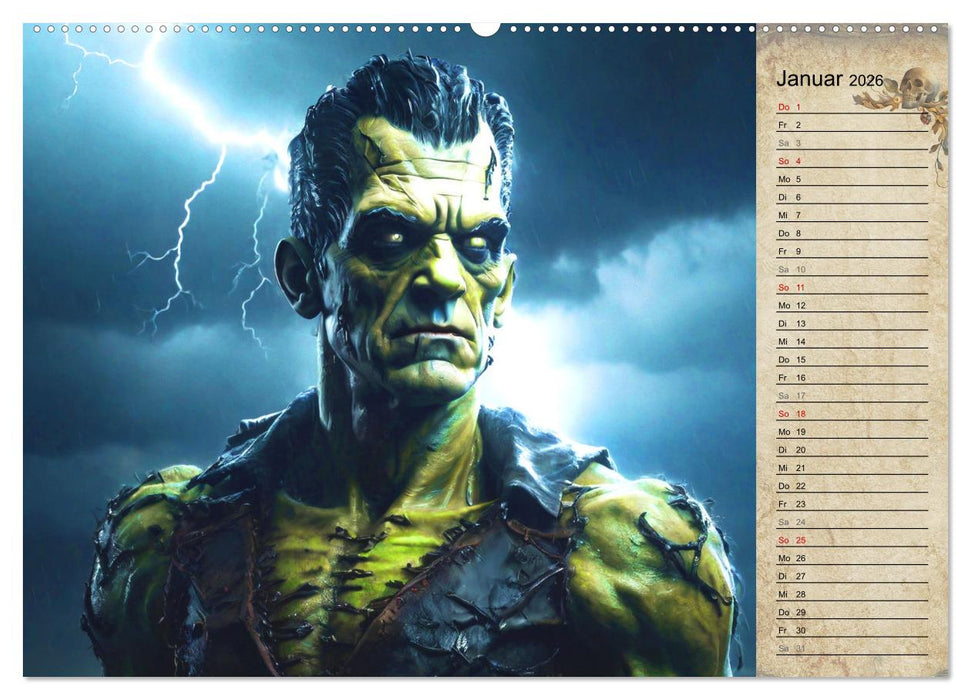 Viktorianische Schrecken (CALVENDO Premium Wandkalender 2026)