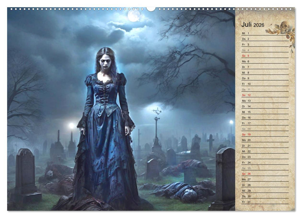 Viktorianische Schrecken (CALVENDO Premium Wandkalender 2026)