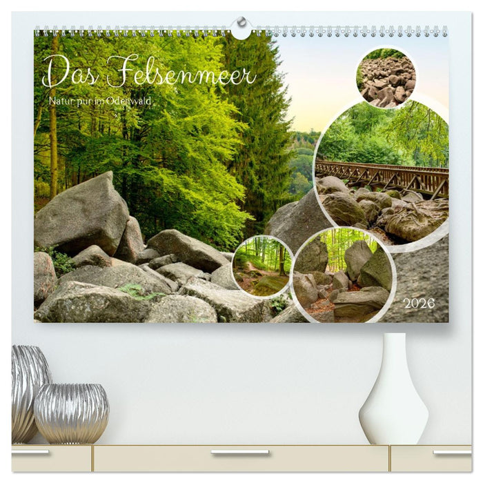 Das Felsenmeer - Natur pur im Odenwald (CALVENDO Premium Wandkalender 2026)