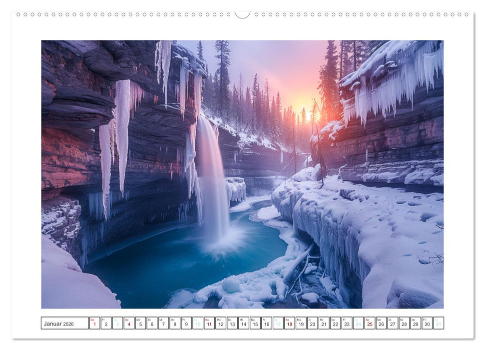 Wo Wasser und Magie sich vereinen (CALVENDO Wandkalender 2026)