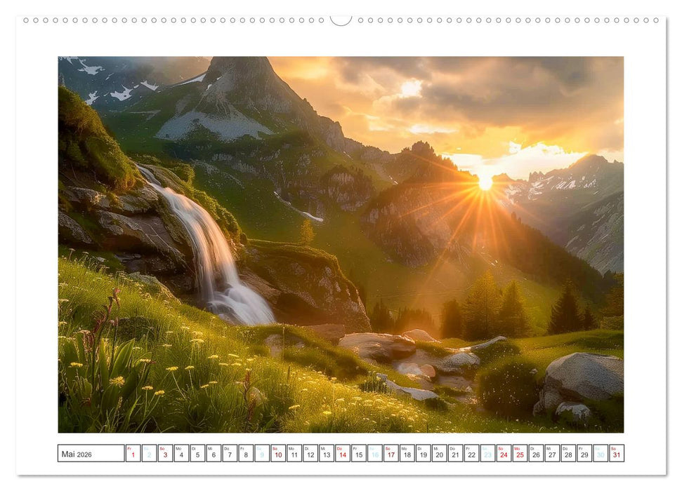 Wo Wasser und Magie sich vereinen (CALVENDO Wandkalender 2026)