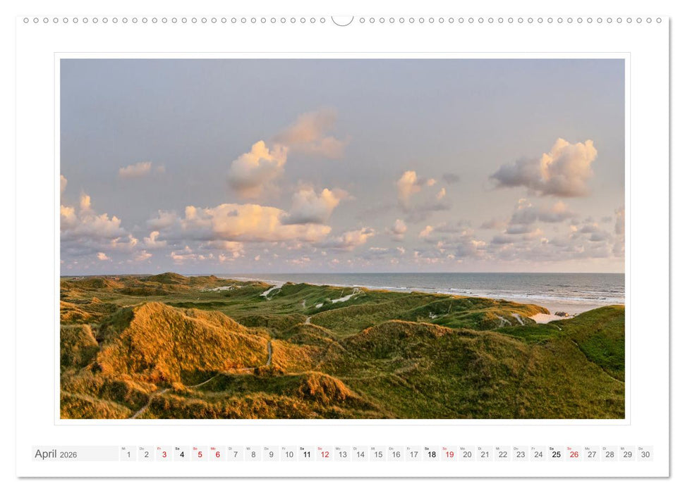 Jütland. Die Westküste zwischen Ringkøbing und Ribe (CALVENDO Premium Wandkalender 2026)