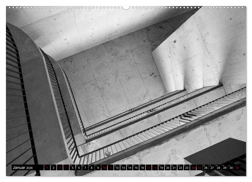 fine Art - Architektur (CALVENDO Premium Wandkalender 2026)