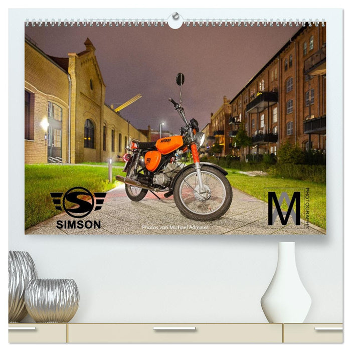 Simson S51c (CALVENDO Premium Wandkalender 2026)