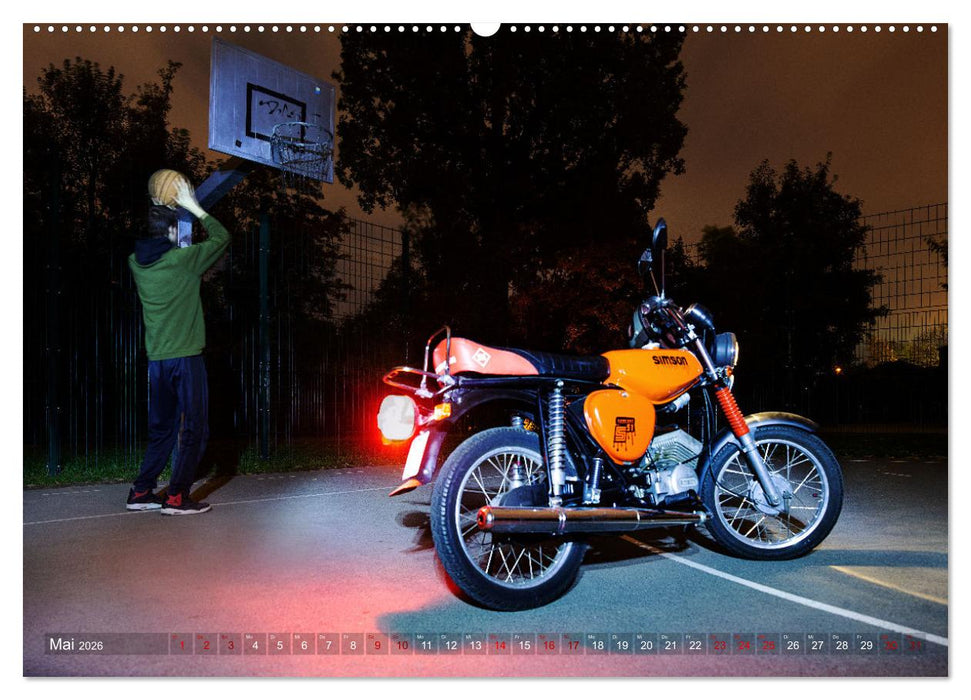 Simson S51c (CALVENDO Premium Wandkalender 2026)