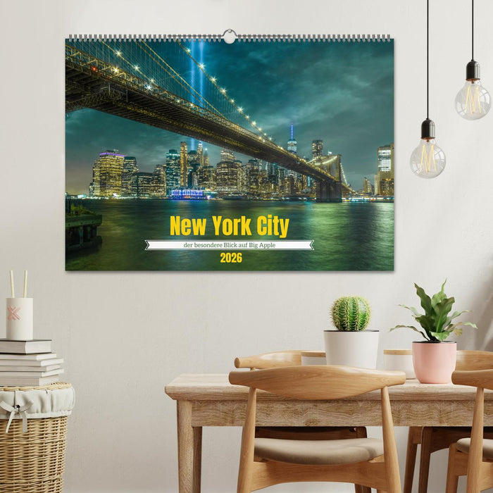 New York City - der besondere Blick auf Big Apple (CALVENDO Wandkalender 2026)