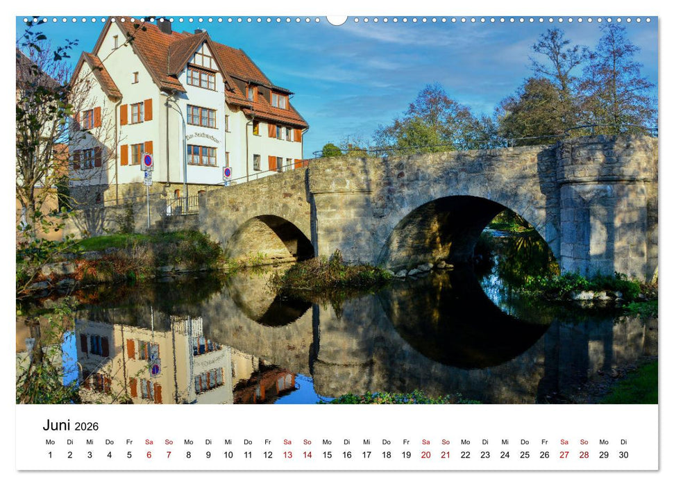 In und um Ostheim vor der Rhön (CALVENDO Premium Wandkalender 2026)
