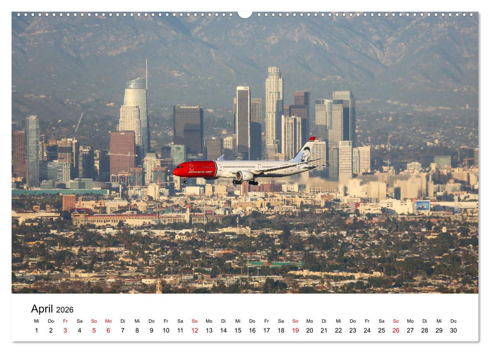 From Above - Die etwas andere Perspektive auf Flugzeuge (CALVENDO Premium Wandkalender 2026)