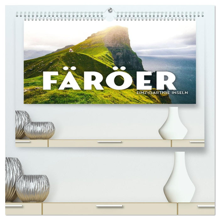 Färöer - Einzigartige Inseln (CALVENDO Premium Wandkalender 2026)