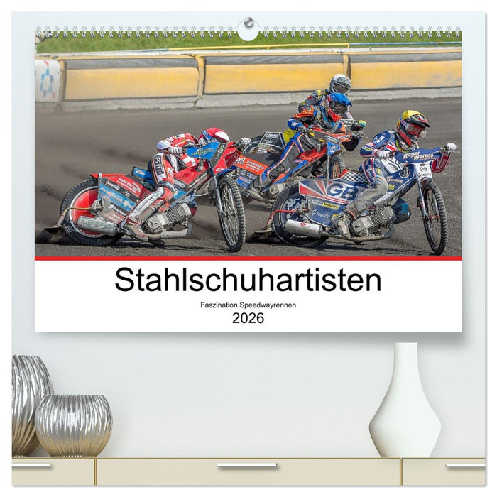Stahlschuhartisten (CALVENDO Premium Wandkalender 2026)