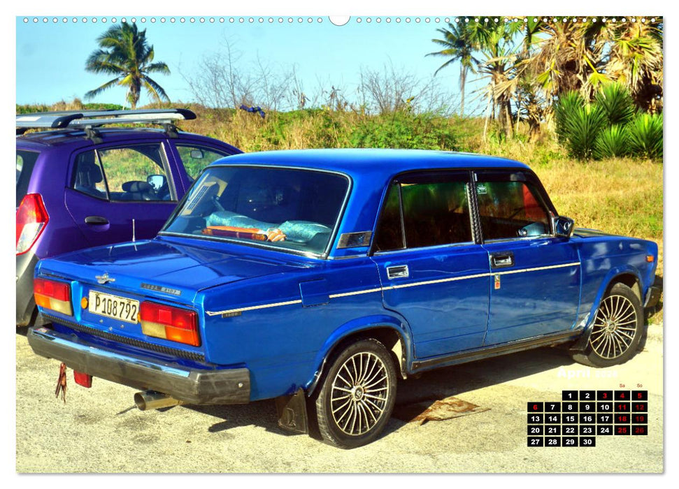 LADA-2107 - Die Auto-Ikone der UdSSR (CALVENDO Wandkalender 2026)