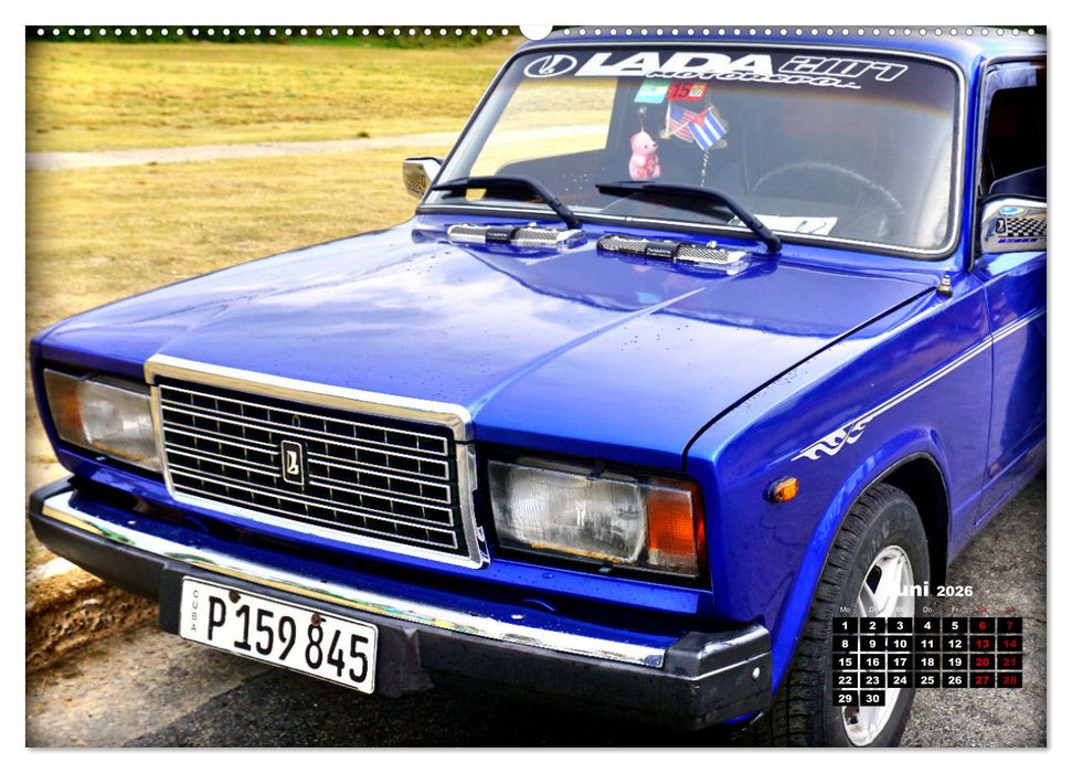 LADA-2107 - Die Auto-Ikone der UdSSR (CALVENDO Wandkalender 2026)