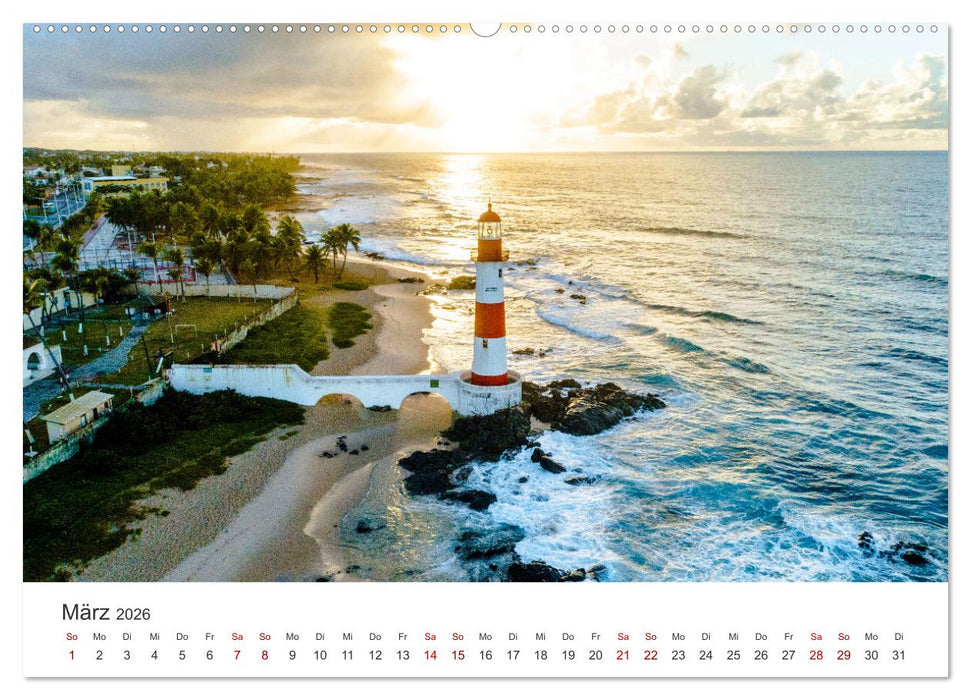 Brasilien - Karnevale, Fußball und Regenwälder. (CALVENDO Premium Wandkalender 2026)