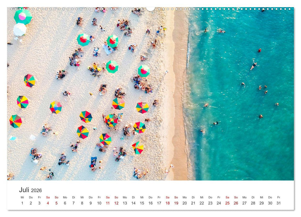 Brasilien - Karnevale, Fußball und Regenwälder. (CALVENDO Premium Wandkalender 2026)