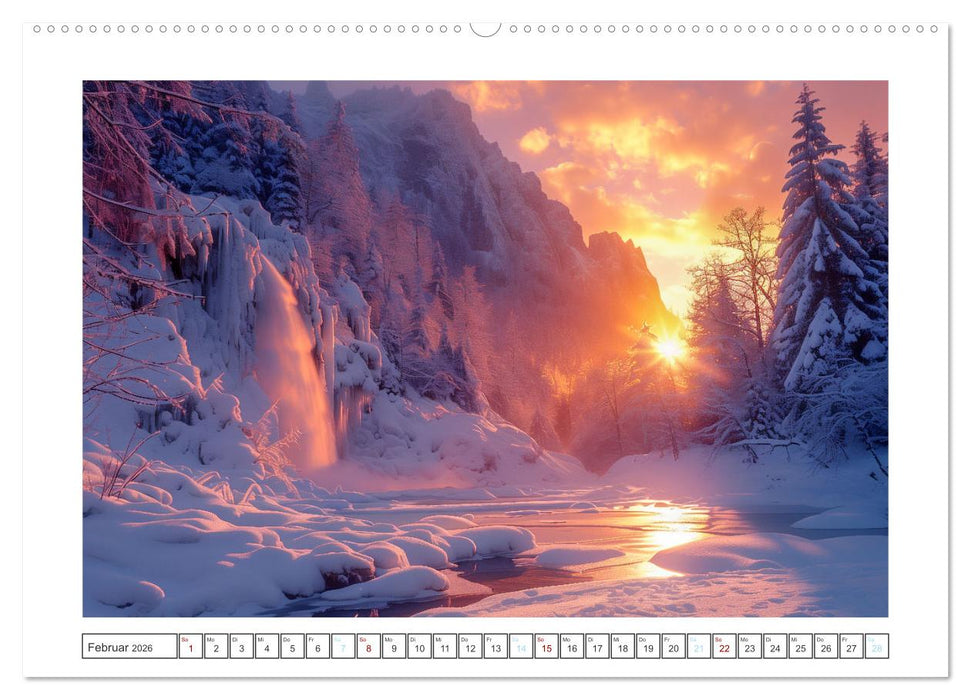 Wo Wasser und Magie sich vereinen (CALVENDO Premium Wandkalender 2026)