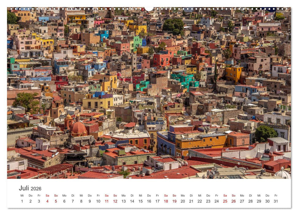 Mexiko - Eine Reise durch ein farbenfrohes Land. (CALVENDO Premium Wandkalender 2026)