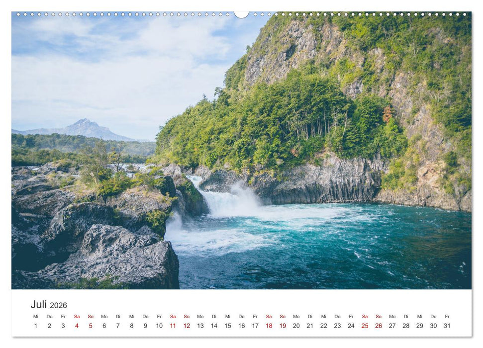 Chile - Das langgestreckte Land. (CALVENDO Premium Wandkalender 2026)