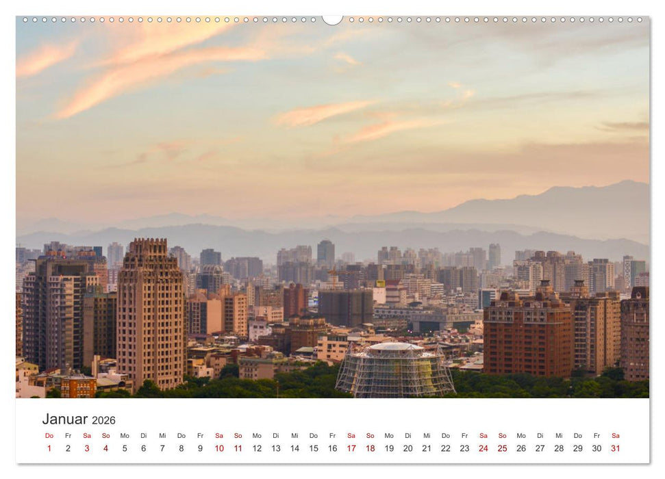 Taiwan - Die wundervolle Insel in Asien. (CALVENDO Premium Wandkalender 2026)