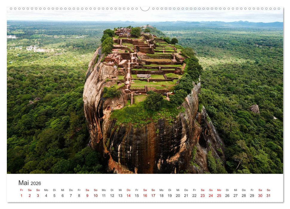 Sri Lanka - Eine einzigartige Trauminsel. (CALVENDO Premium Wandkalender 2026)