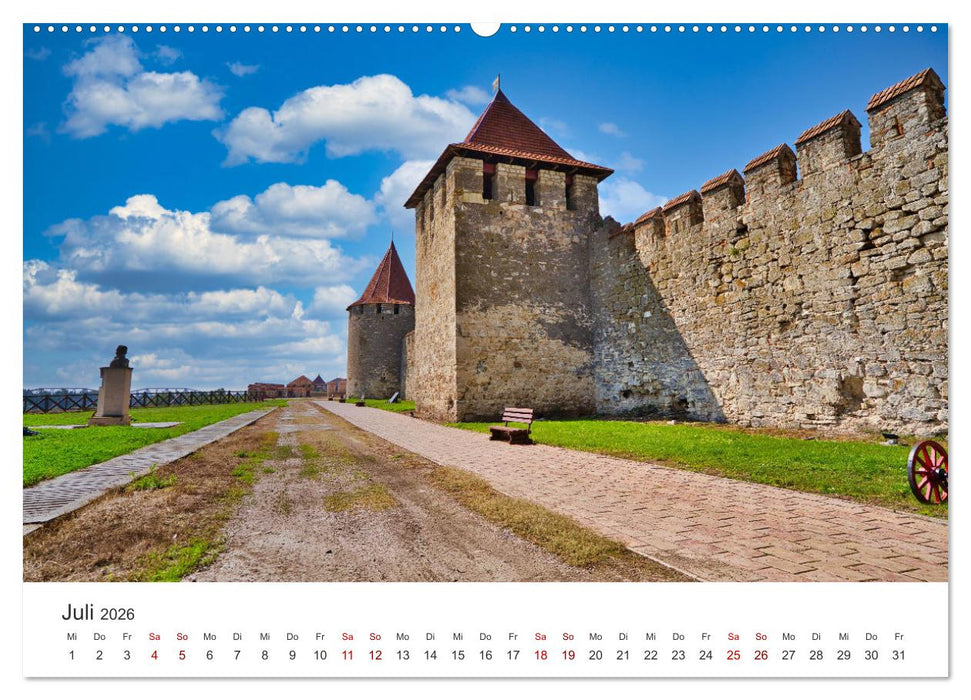 Moldau - Ein unbekanntes Paradies. (CALVENDO Premium Wandkalender 2026)