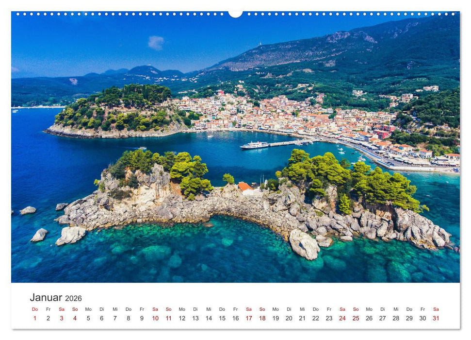 Griechenland - Die Heimat der Antike. (CALVENDO Premium Wandkalender 2026)