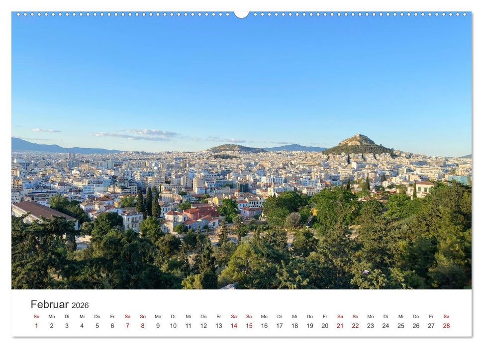 Griechenland - Die Heimat der Antike. (CALVENDO Premium Wandkalender 2026)