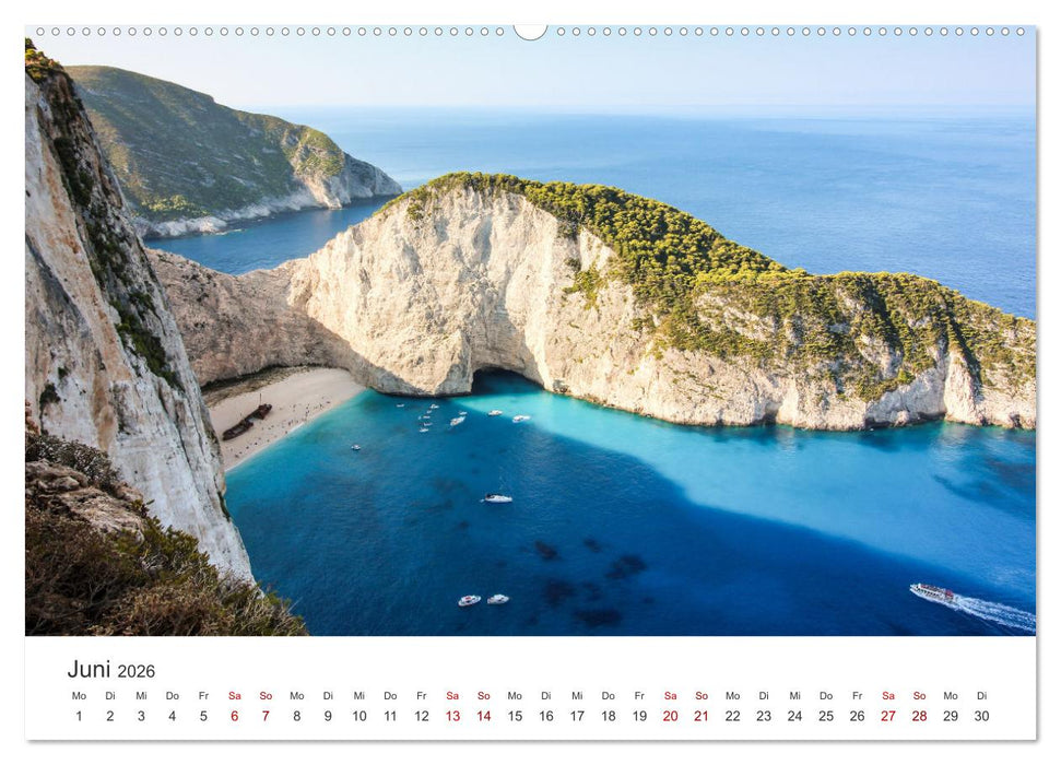 Griechenland - Die Heimat der Antike. (CALVENDO Premium Wandkalender 2026)