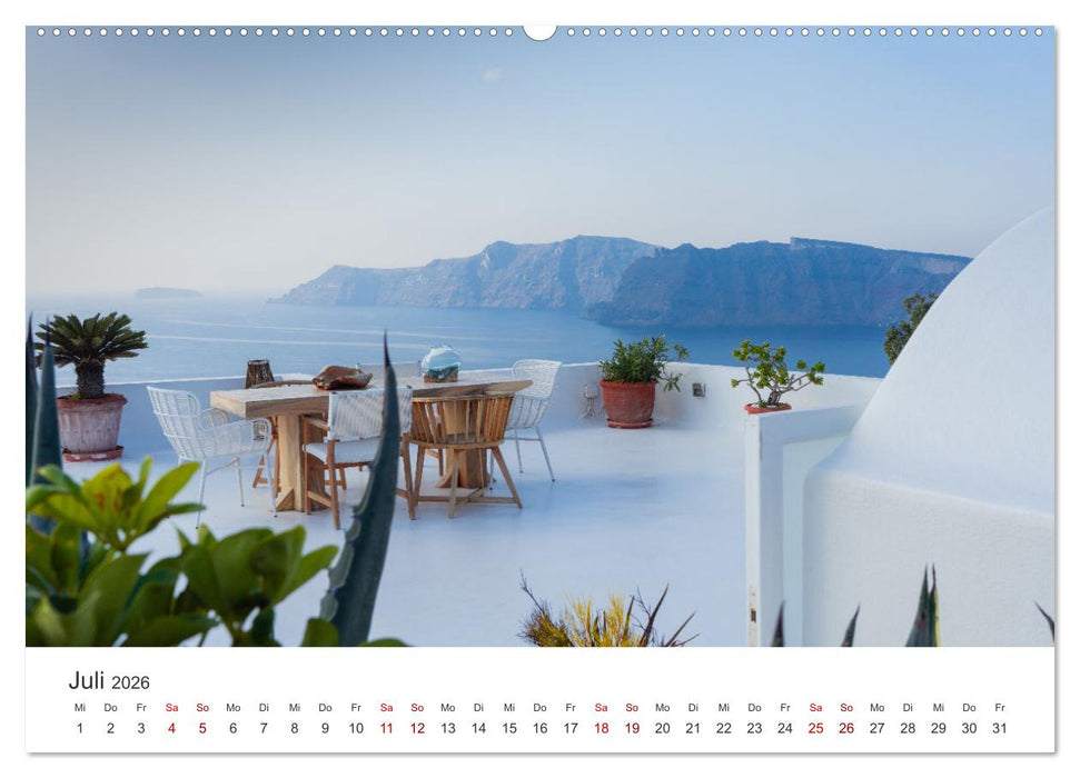 Griechenland - Die Heimat der Antike. (CALVENDO Premium Wandkalender 2026)