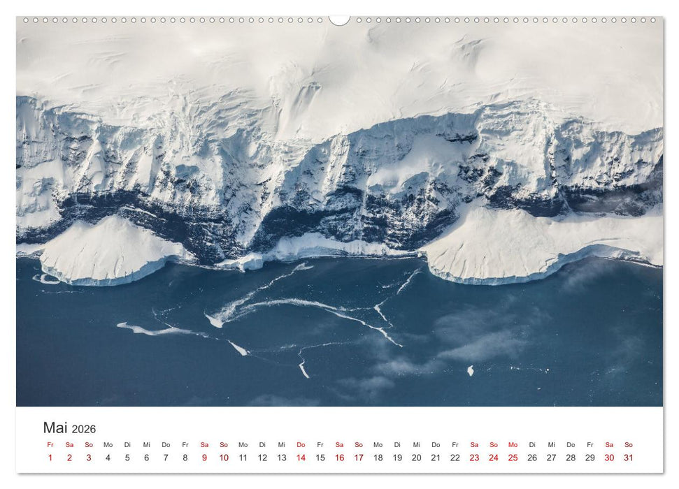 Antarktis - Die größte Eiswüste der Welt. (CALVENDO Premium Wandkalender 2026)