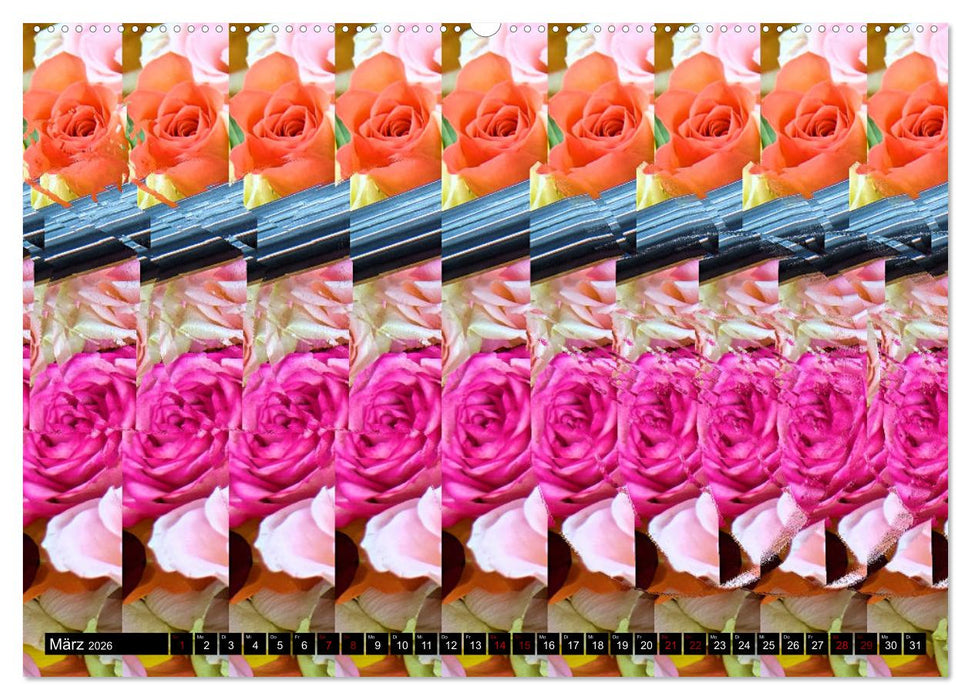 Magische Bilder - 3D Illusionen (CALVENDO Premium Wandkalender 2026)