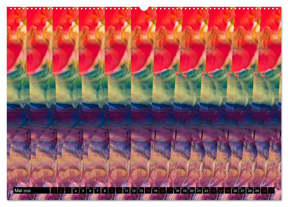 Magische Bilder - 3D Illusionen (CALVENDO Premium Wandkalender 2026)