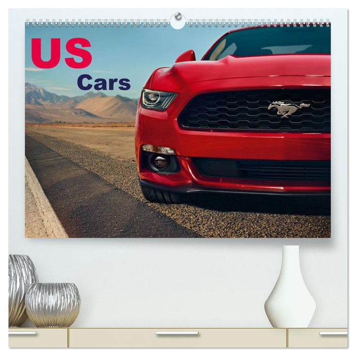 US Cars Kalender (CALVENDO Premium Wandkalender 2026)