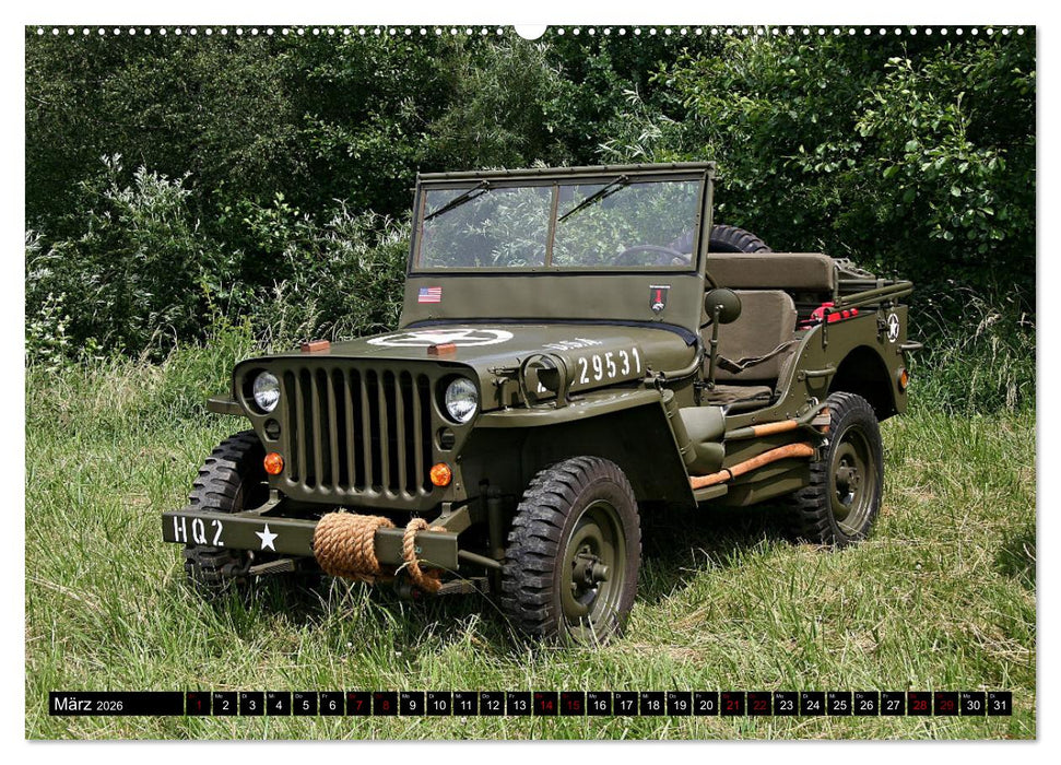 US Cars Kalender (CALVENDO Premium Wandkalender 2026)