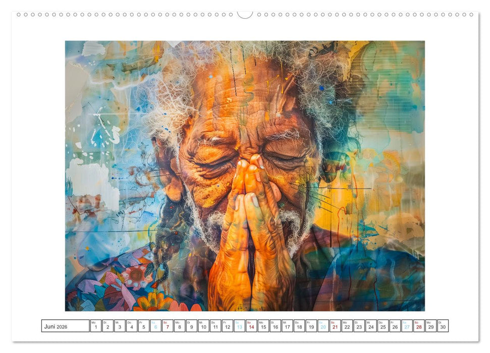 Die Sprache des Friedens (CALVENDO Wandkalender 2026)