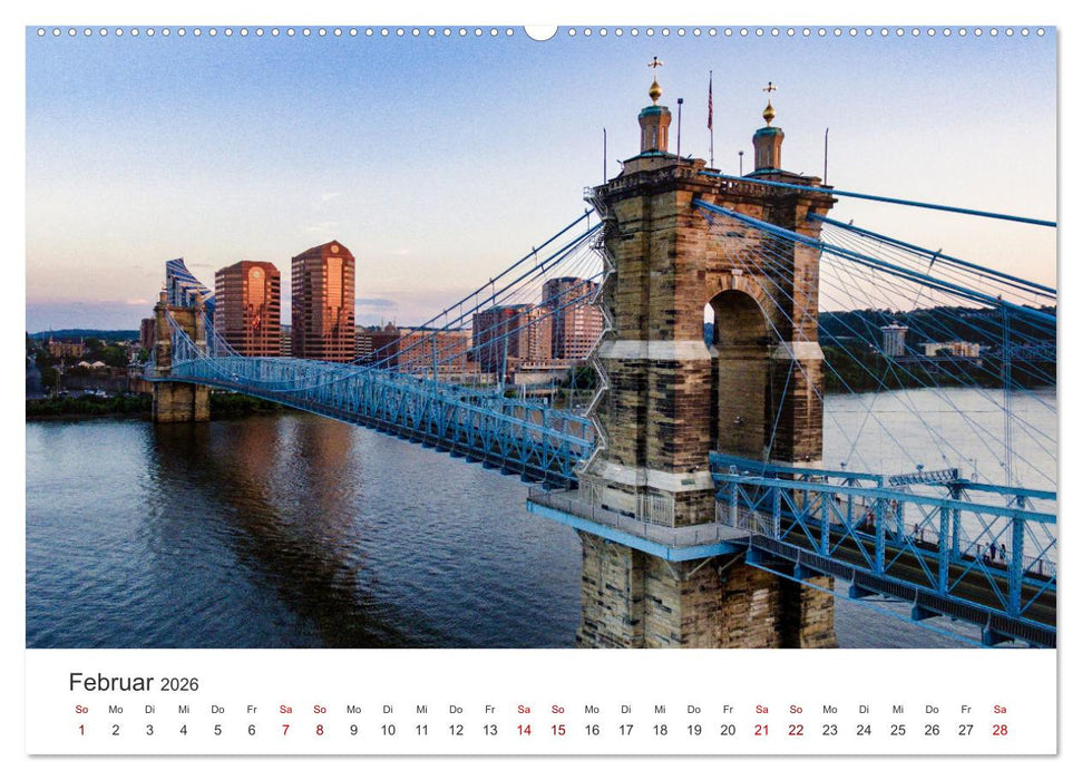 Ohio - Eine Reise durch den Buckeye State (CALVENDO Premium Wandkalender 2026)