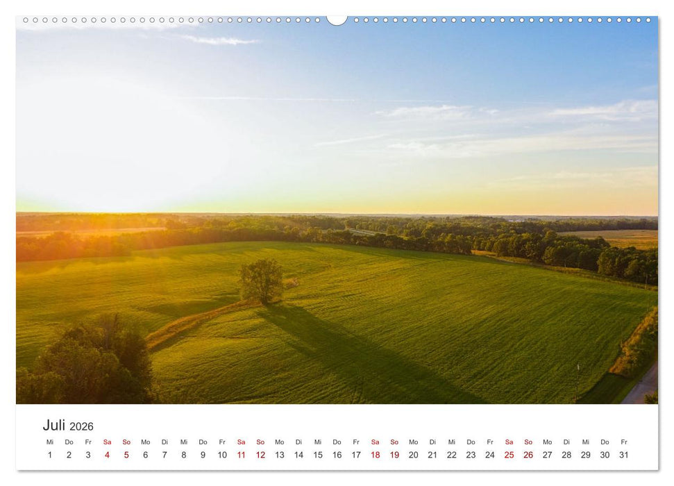 Ohio - Eine Reise durch den Buckeye State (CALVENDO Premium Wandkalender 2026)
