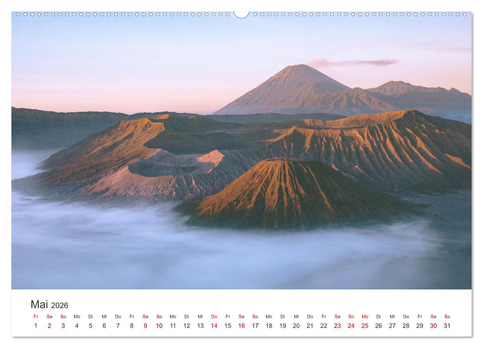 Indonesien - Ein atemberaubender Inselstaat. (CALVENDO Premium Wandkalender 2026)