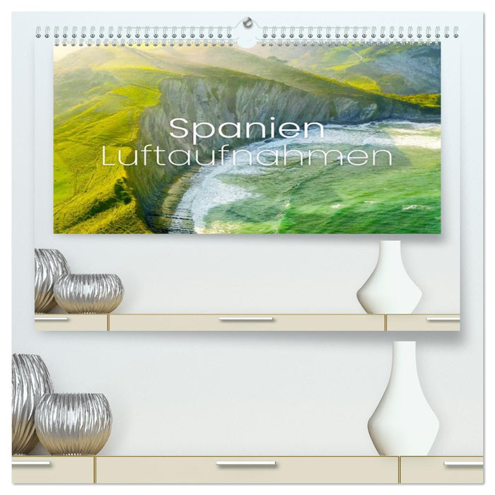 Spanien Luftaufnahmen (CALVENDO Premium Wandkalender 2026)