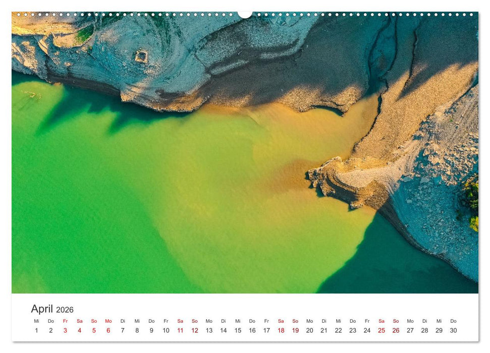 Spanien Luftaufnahmen (CALVENDO Premium Wandkalender 2026)