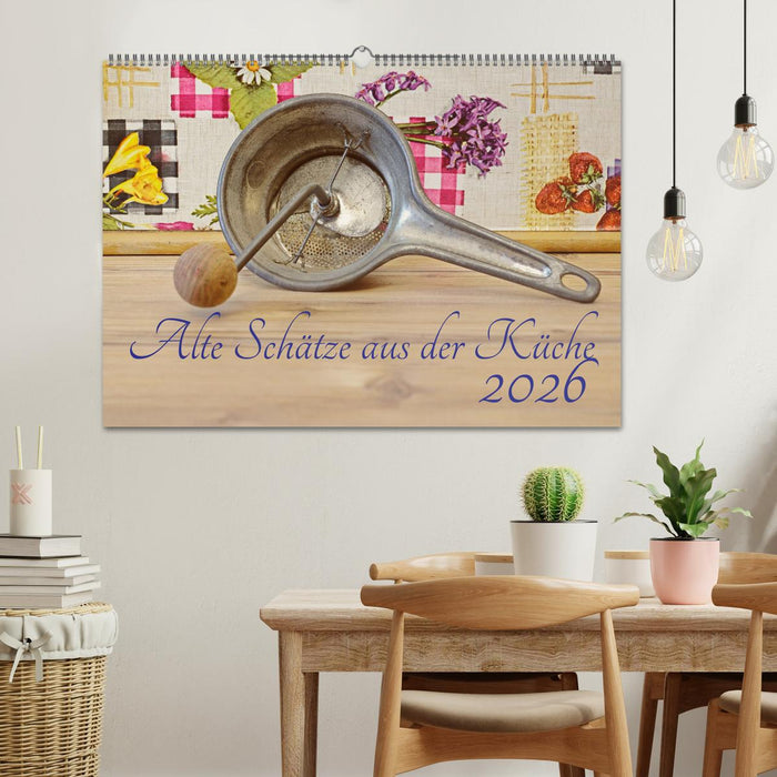 Alte Schätze aus der Küche (CALVENDO Wandkalender 2026)