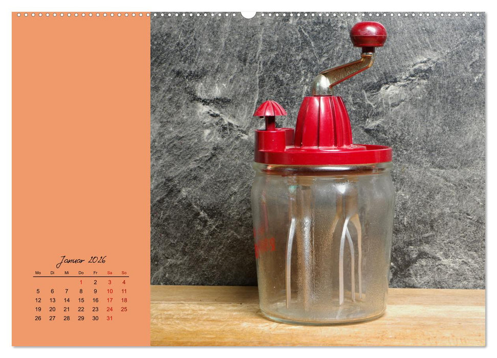 Alte Schätze aus der Küche (CALVENDO Wandkalender 2026)