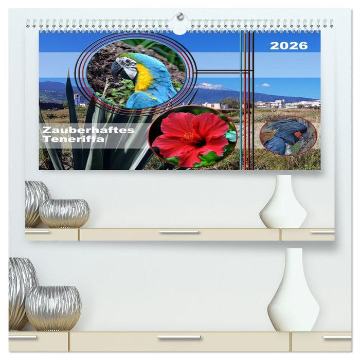 Zauberhaftes Teneriffa (CALVENDO Premium Wandkalender 2026)