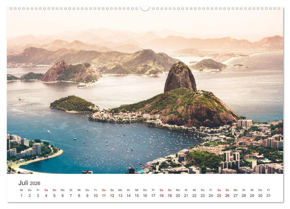 Brasilien - Eine beeindruckendes Land in Südamerika. (CALVENDO Premium Wandkalender 2026)