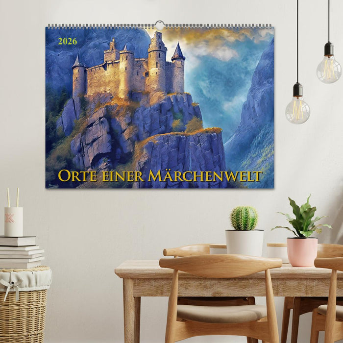 Orte einer Märchenwelt (CALVENDO Wandkalender 2026)