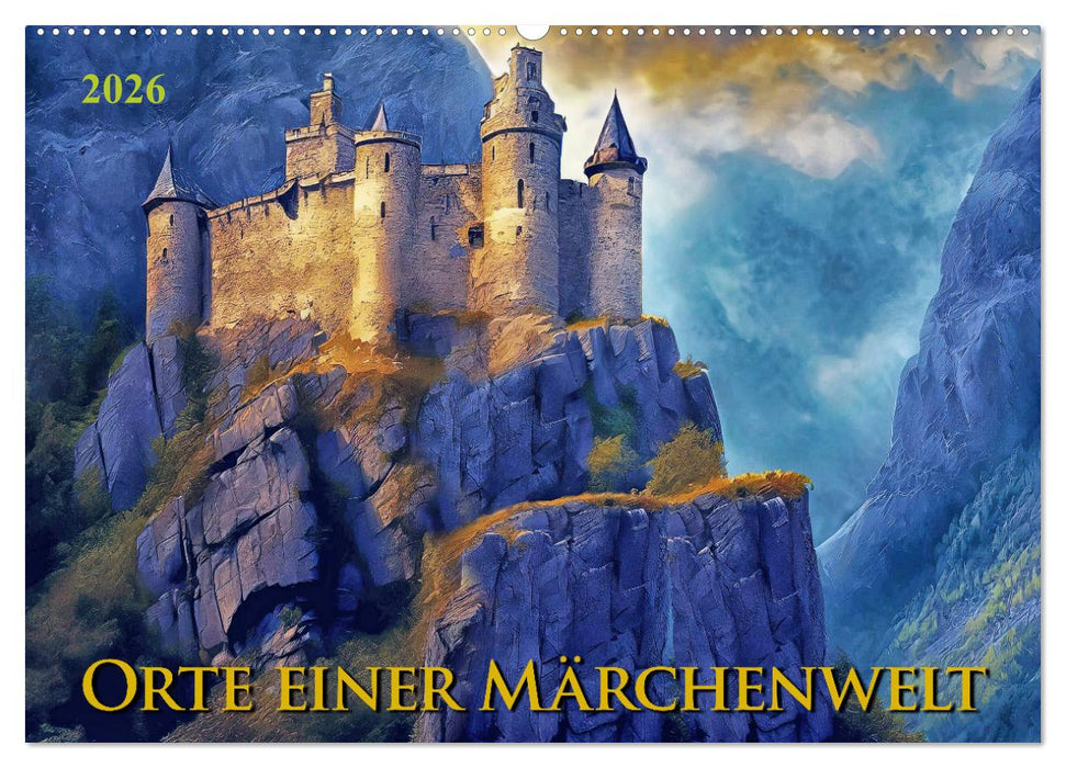 Orte einer Märchenwelt (CALVENDO Wandkalender 2026)