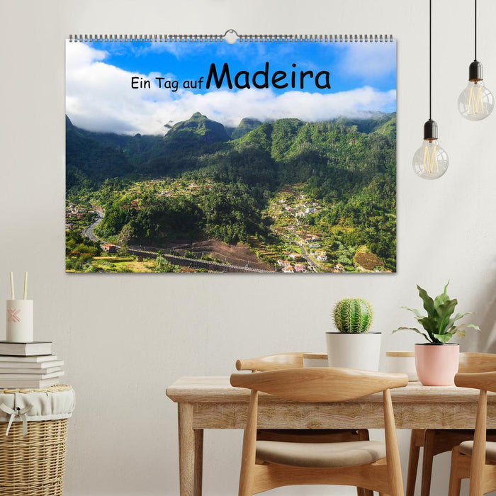 Ein Tag auf Madeira (CALVENDO Wandkalender 2026)