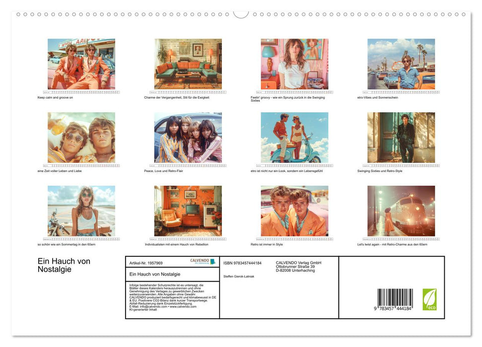 Ein Hauch von Nostalgie (CALVENDO Premium Wandkalender 2026)